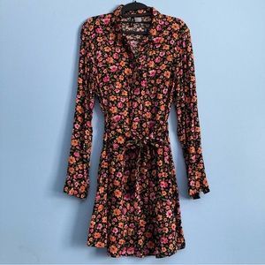 H&M Divided Belted Dress Size Medium